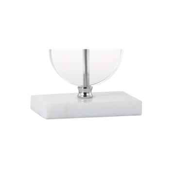 Richard 26" Crystal/Marble LED Table Lamp - JONATHAN Y